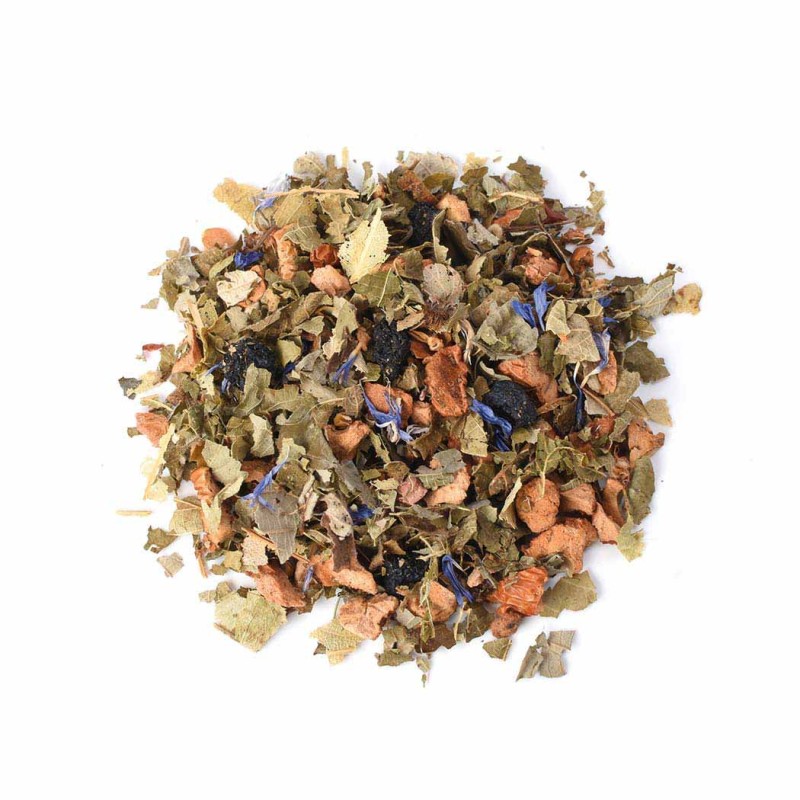 Organic fruity flavoured herbal tea with apricot, linden & honey